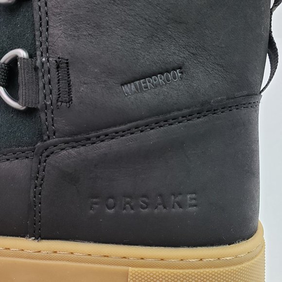 Forsake Lucie Womens Size 10 Black Leather Waterproof Outdoors Hiking Boots - Picture 10 of 15